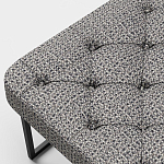 Мебельная ткань Шенилл серый цвет 142 см T4-46 варинант исполнения - 10 | Loft Concept в Новосибирске