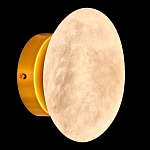 Бра в форме диска из натурального камня Cryptocrystalline Stone варинант исполнения - 5 | Loft Concept в Новосибирске