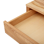 Рабочий стол из массива ясеня Marleen Wooden Desk варинант исполнения - 3 | Loft Concept в Новосибирске