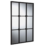 Зеркало-окно Rect Black 90 варинант исполнения - 1 | Loft Concept в Новосибирске
