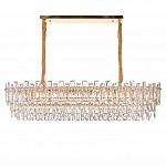 Люстра овальная с хрустальными подвесками Gorgeous Crystal Light варинант исполнения - 3 | Loft Concept в Новосибирске