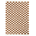 Ковер с шахматным принтом Chess Layout с эффектом шерсти варинант исполнения - 2 | Loft Concept в Новосибирске