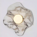 Бра с основанием волнистой формы Shaw Marble Lighting варинант исполнения - 1 | Loft Concept в Новосибирске