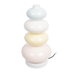 Настольная лампа из стеклянных сфер в пастельных тонах Высота 40 см Pastel Lunaria варинант исполнения - 2 | Loft Concept в Новосибирске