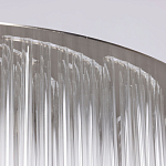 Люстра круглая с прозрачными стеклянными трубками Nembus варинант исполнения - 9 | Loft Concept в Новосибирске