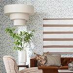 Люстра круглая трехъярусная с тканевыми абажурами Light Soft Glow варинант исполнения - 4 | Loft Concept в Новосибирске