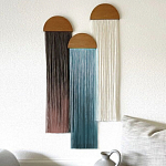 Декор на стену из нитей стиль Бохо Boho Wall Hanging III варинант исполнения - 1 | Loft Concept в Новосибирске