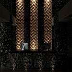 Гипсовая 3D панель с принтографией PM-43 варинант исполнения - 1 | Loft Concept в Новосибирске