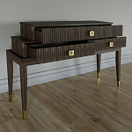 Премиальная Консоль с тремя ящиками Elsa Dreams Walnut варинант исполнения - 2 | Loft Concept в Новосибирске