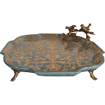 Блюдо фарфоровое Птичий взгляд Lolo варинант исполнения - 2 | Loft Concept в Новосибирске