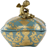 Фарфоровая шкатулка Angel with a rose варинант исполнения - 1 | Loft Concept в Новосибирске