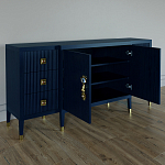 Большой Комод-буфет Elsa Dreams Blue с ящиками варинант исполнения - 4 | Loft Concept в Новосибирске