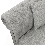 Мебельная ткань Шенилл серый цвет 138 см T4-29 варинант исполнения - 8 | Loft Concept в Новосибирске