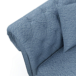 Мебельная ткань Шенилл голубой цвет 138 см T4-26 варинант исполнения - 6 | Loft Concept в Новосибирске