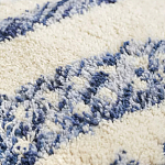 Чехол на подушку с узором в этно-стиле Blue Ikat варинант исполнения - 3 | Loft Concept в Новосибирске