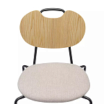 Стул с мягким сиденьем Stool Loft Light Brown варинант исполнения - 5 | Loft Concept в Новосибирске