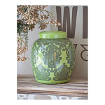 Банка с крышкой Porcelain Malachite Jar варинант исполнения - 3 | Loft Concept в Новосибирске