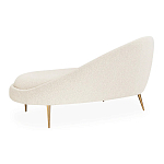 Двухместный диван округлой формы Apulia варинант исполнения - 3 | Loft Concept в Новосибирске