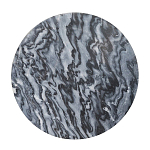 Столик кофейный с столешницей из черного мрамора Compact Black Marble Table варинант исполнения - 4 | Loft Concept в Новосибирске