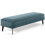 Мягкая банкетка с велюровой обивкой Velours варинант исполнения - 5 | Loft Concept в Новосибирске