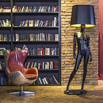 Лампа MANNEQUIN LAMP с абажуром изгибы тела варинант исполнения - 3 | Loft Concept в Новосибирске