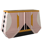 Дизайнерский комод с геометрическим рисунком Arredi варинант исполнения - 1 | Loft Concept в Новосибирске