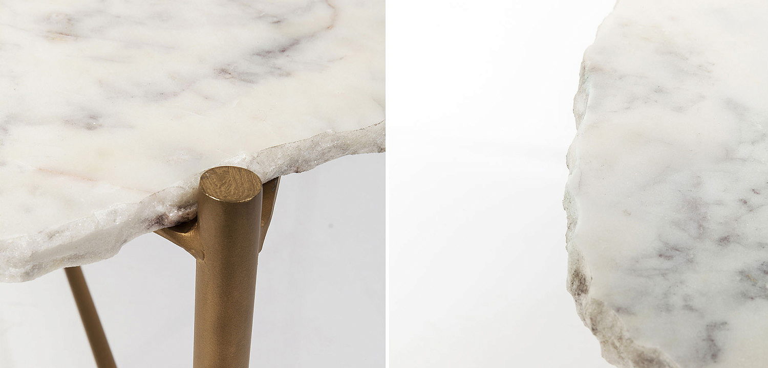 Кофейный стол White Stone - Loft-Concept в Новосибирске