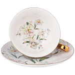 Чайная пара из фарфора 200 мл Grey Tea Porcelain Set варинант исполнения - 1 | Loft Concept в Новосибирске