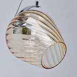 Подвесной светильник со стеклянном плафоном в форме бокала Kaleido варинант исполнения - 7 | Loft Concept в Новосибирске