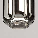 Люстра с 5-ю плафонами серого цвета Smoked Prism варинант исполнения - 5 | Loft Concept в Новосибирске