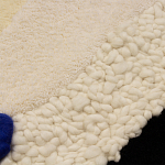 Ковер ручной работы Electric blue and popcorn варинант исполнения - 6 | Loft Concept в Новосибирске