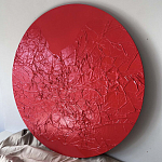 Панно Red point варинант исполнения - 1 | Loft Concept в Новосибирске