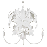 Люстра белая в виде цветков шиповника White Rosehip Flower варинант исполнения - 1 | Loft Concept в Новосибирске