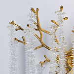 Бра золотого цвета с ветвями и хрустальными подвесками FAIRYTREE Light варинант исполнения - 4 | Loft Concept в Новосибирске