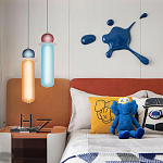 Подвесной светильник с стеклянным плафоном Polly варинант исполнения - 4 | Loft Concept в Новосибирске