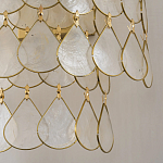 Бра с декором из натуральной морской ракушки Iridescent Light варинант исполнения - 7 | Loft Concept в Новосибирске