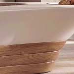 Журнальный столик фигурный со стеклянной столешницей Table Drop варинант исполнения - 5 | Loft Concept в Новосибирске