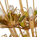 Люстра золотого цвета в форме цветка Hanging Flowers варинант исполнения - 1 | Loft Concept в Новосибирске