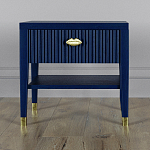 Прикроватная тумбочка с ящиком Elsa Dreams Blue варинант исполнения - 5 | Loft Concept в Новосибирске