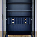 Дизайнерский шкаф витрина Elsa Dreams Blue с 4-мя ящиками варинант исполнения - 6 | Loft Concept в Новосибирске