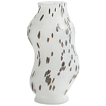 Декоративная ваза из стекла Wavy Glass Vase S варинант исполнения - 1 | Loft Concept в Новосибирске