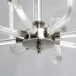 Люстра с 8-ю лампами и гранеными стеклянными плафонами Prism Gala варинант исполнения - 11 | Loft Concept в Новосибирске