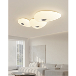 Потолочный светильник с тремя овальными матовыми плафонами TRIDalmen варинант исполнения - 3 | Loft Concept в Новосибирске