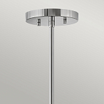 Потолочный светильник с двухслойным белым текстильным абажуром Hinkley варинант исполнения - 13 | Loft Concept в Новосибирске