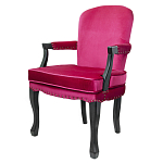 Кресло Aubrey Classical Armchair rose velour варинант исполнения - 3 | Loft Concept в Новосибирске