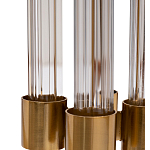 Торшер металлический со стеклянным основанием Intersection варинант исполнения - 2 | Loft Concept в Новосибирске