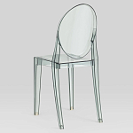 Прозрачный стул с серым оттенком LOUIS GHOST CHAIR варинант исполнения - 5 | Loft Concept в Новосибирске