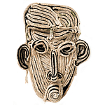 Арт-Объект из нитей Черно-Белый портрет Joana Schneider  варинант исполнения - 4 | Loft Concept в Новосибирске