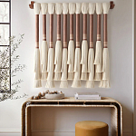 Плетеное настенное украшение с кистями Caballo Wall Hanging варинант исполнения - 1 | Loft Concept в Новосибирске