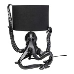 Дизайнерская Настольная лампа Черный Осьминог варинант исполнения - 1 | Loft Concept в Новосибирске